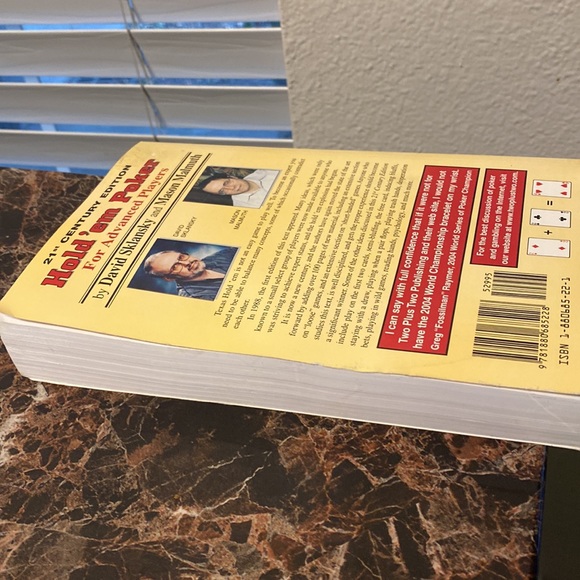 Hold 'em Poker: For Advanced Players 21st Century Edition - Picture 4 of 12